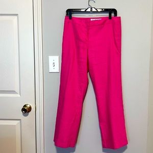 Prettiest Pink Wide-leg linen pants